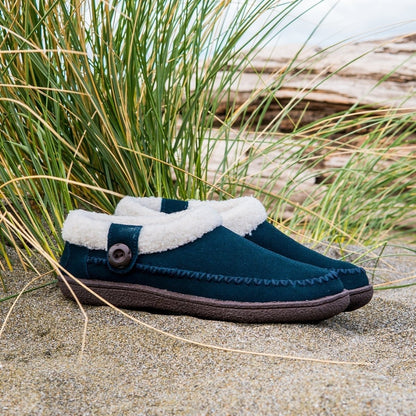 Soothe Slipper Women’S Vegan Fur Lining Midnight 9134158b Staheekum Women's Slippers by Staheekum Women's – Don't Panic Shoes