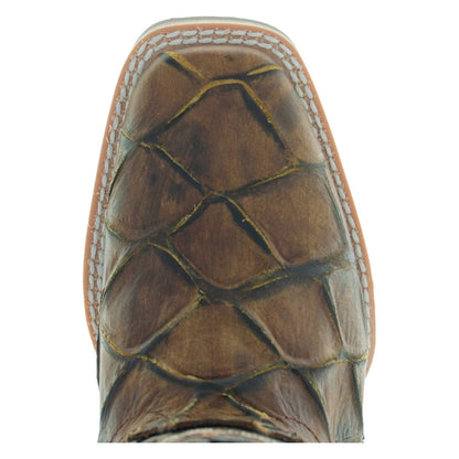 Soto Boots Kids Pirarucu Print Cowboy Boots K4008 Cowboy Boots by Soto Boots – Don't Panic Shoes