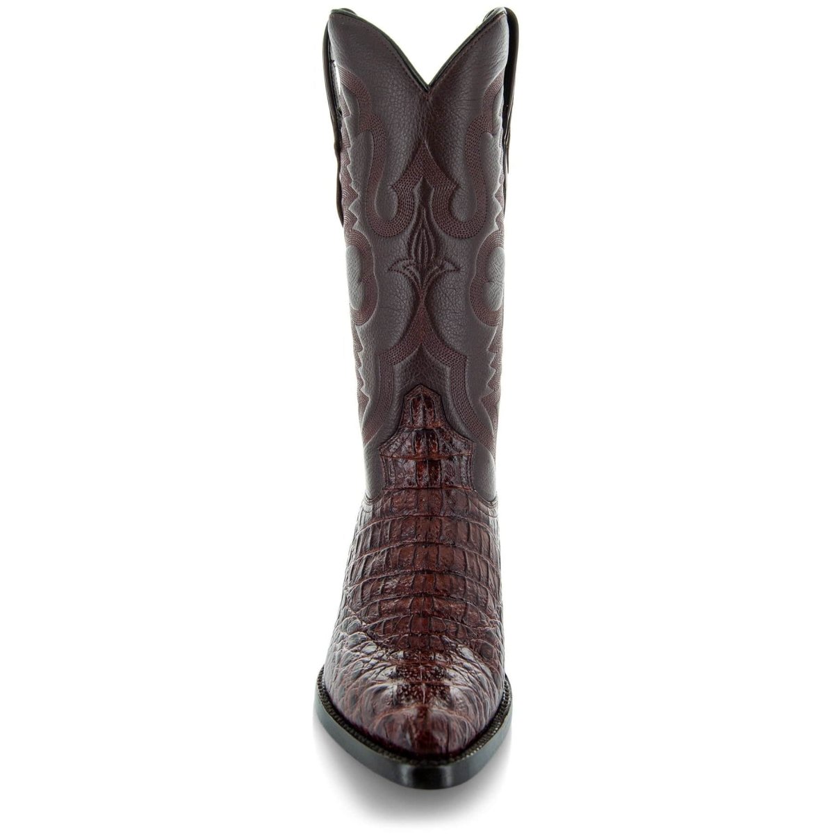 Soto Boots Men's Gator Tail Print Cowboy Boots Cognac (H7006) Cowboy Boots by Soto Boots – Don't Panic Shoes