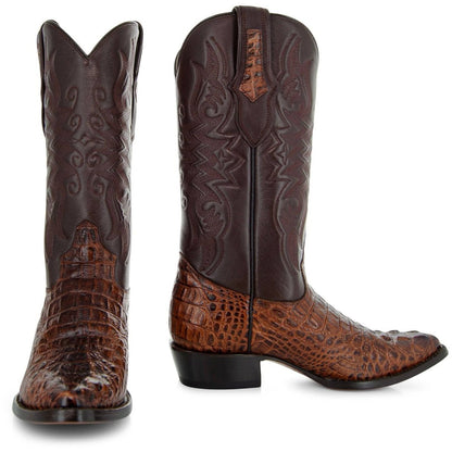 Soto Boots Men's Gator Tail Print Cowboy Boots (H7006) Cowboy Boots by Soto Boots – Don't Panic Shoes