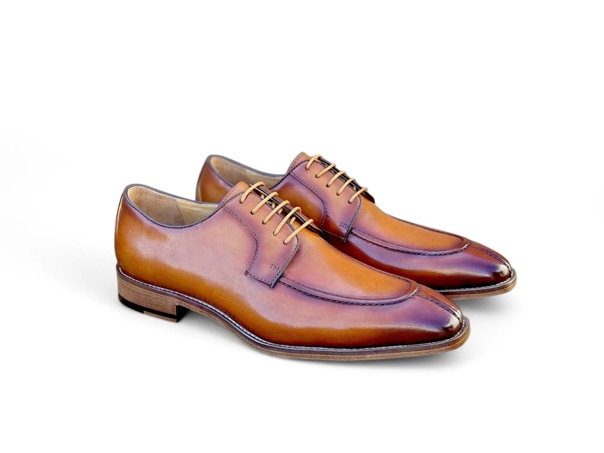 Split Toe Oxford Men's Leather Dress Shoes Kl903 - 07 Shoes by Carrucci Shoes – Don't Panic Shoes