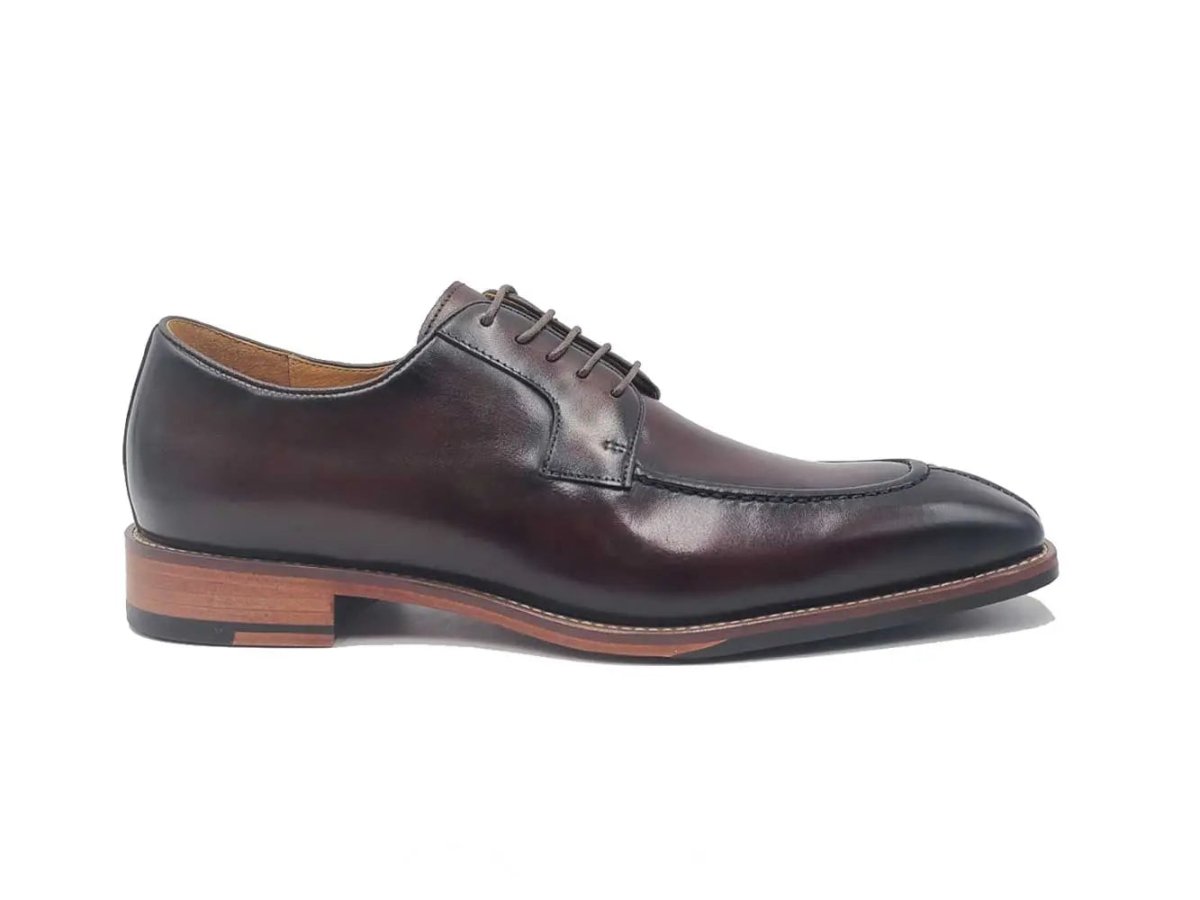 Split Toe Oxford Men's Leather Dress Shoes Kl903 - 07 Shoes by Carrucci Shoes – Don't Panic Shoes