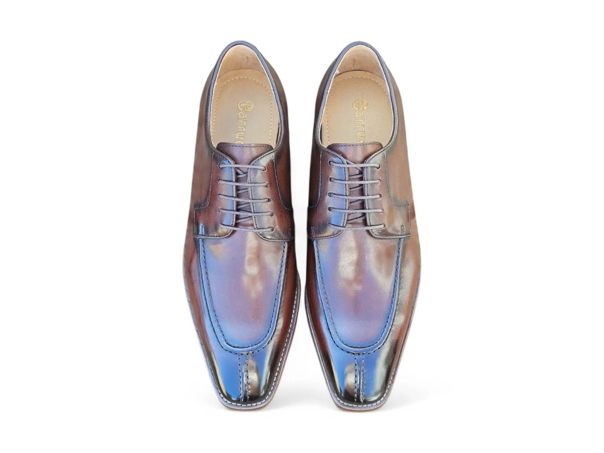 Split Toe Oxford Men's Leather Dress Shoes Kl903 - 07 Shoes by Carrucci Shoes – Don't Panic Shoes