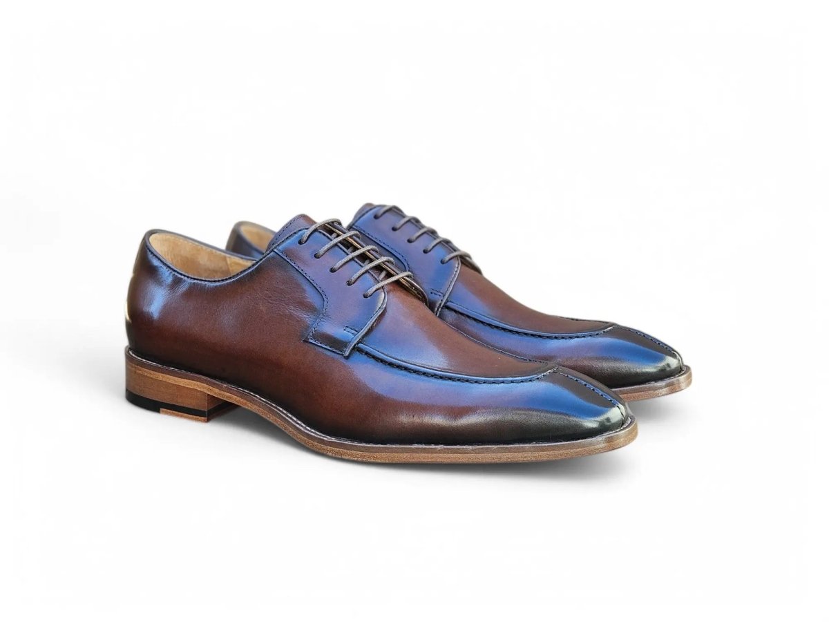 Split Toe Oxford Men's Leather Dress Shoes Kl903 - 07 Shoes by Carrucci Shoes – Don't Panic Shoes