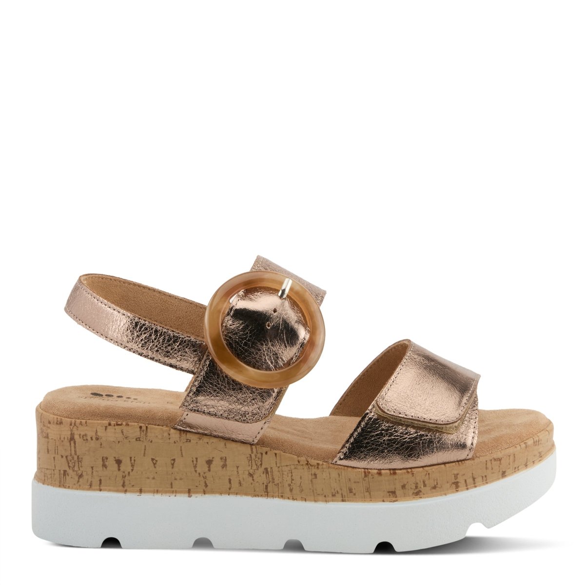 Spring Step Shoes Abarah Sandals Women's Leather Platform Platform Casual Sandals by Spring Step Shoes – Don't Panic Shoes