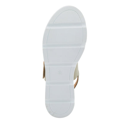 Spring Step Shoes Abarah Sandals Women's Leather Platform Platform Casual Sandals by Spring Step Shoes – Don't Panic Shoes