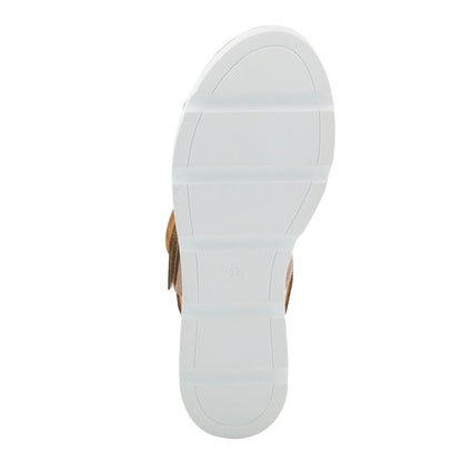 Spring Step Shoes Abarah Sandals Women's Leather Platform Platform Casual Sandals by Spring Step Shoes – Don't Panic Shoes