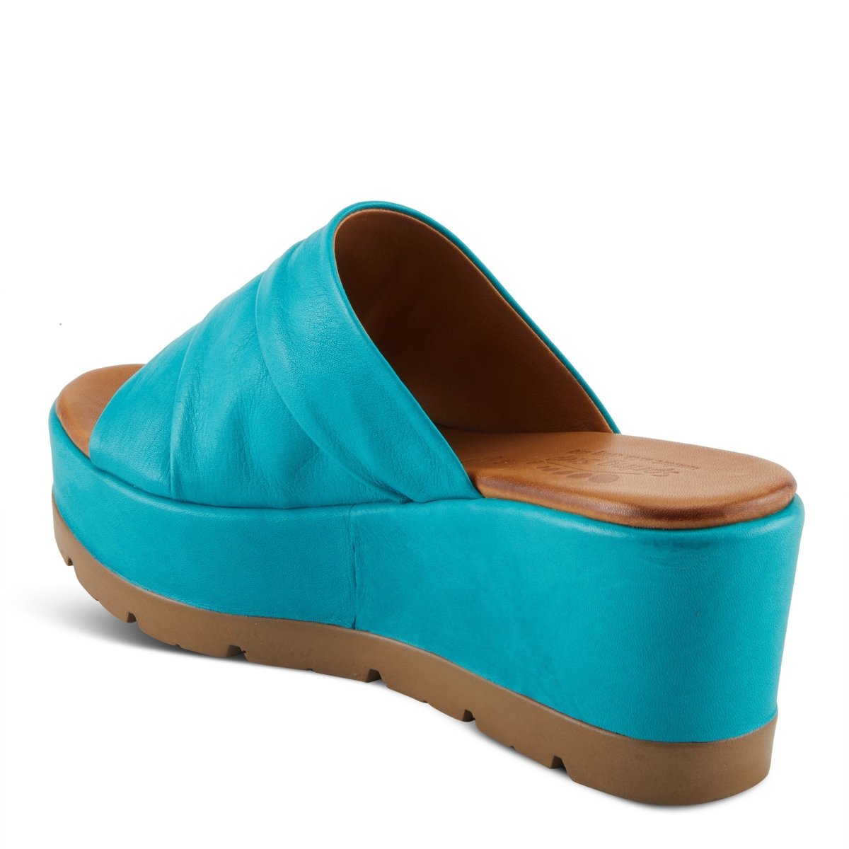 Spring Step ShoeS Allerton Women’s Leather Wedge Sandals Platform Casual Sandals by Spring Step Shoes – Don't Panic Shoes