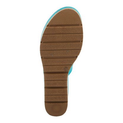 Spring Step ShoeS Allerton Women’s Leather Wedge Sandals Platform Casual Sandals by Spring Step Shoes – Don't Panic Shoes