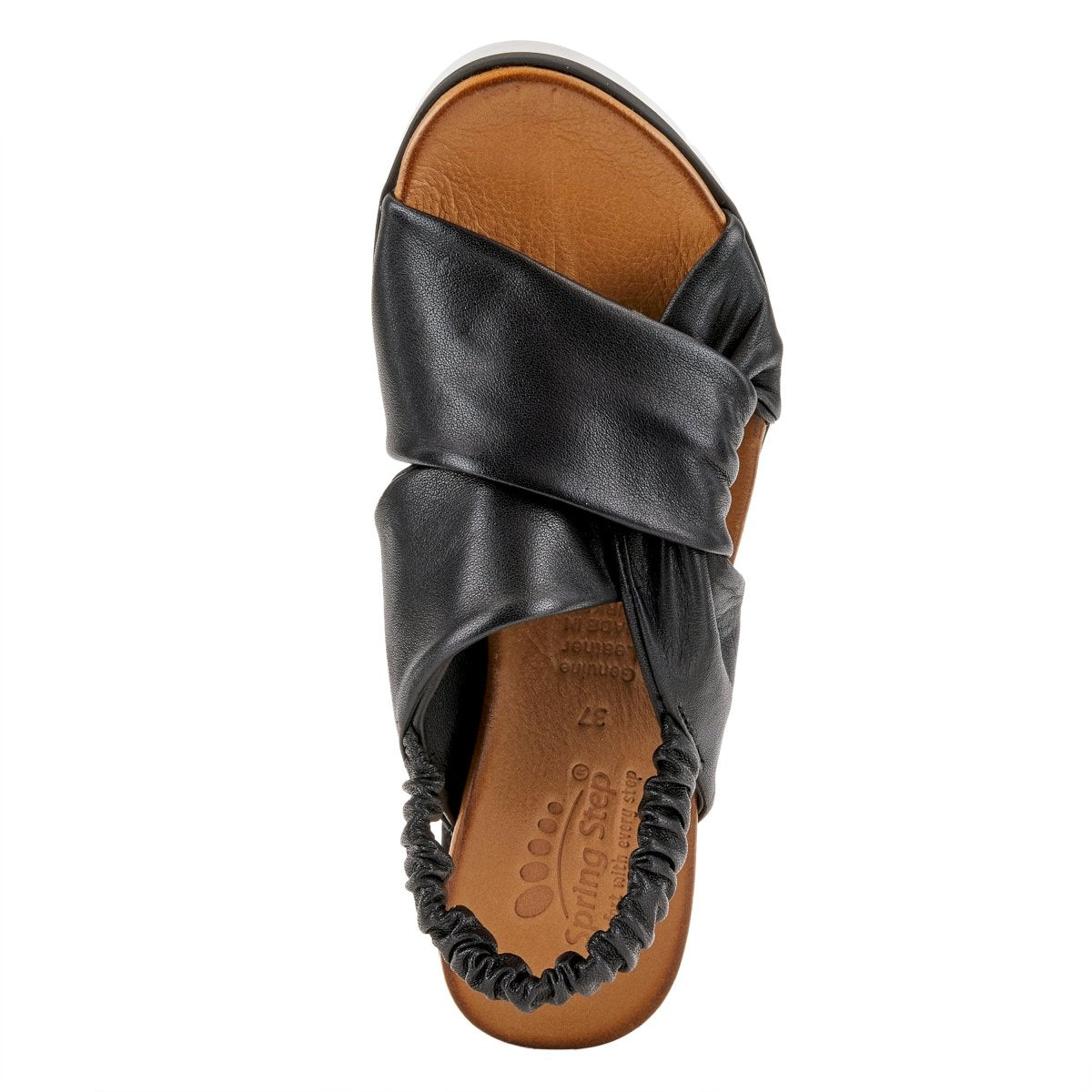 Spring Step ShoeS Angeline Women’s Leather Sandals 1" Heel Sandals by Spring Step Shoes – Don't Panic Shoes