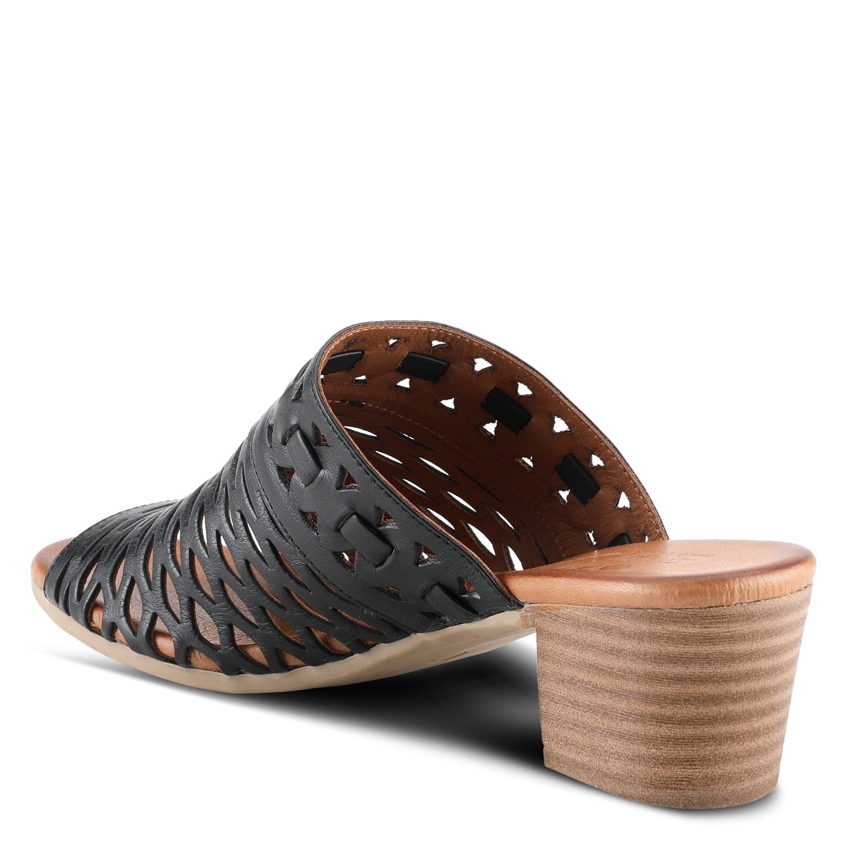 Spring Step ShoeS Anika Slide Sandals Women’s Leather 2" Heel Slide Sandals by Spring Step Shoes – Don't Panic Shoes