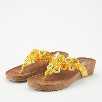 Spring Step ShoeS Azura Chiara Thong Sandals Women’s Leather 369845 Thong Sandals by Spring Step Shoes – Don't Panic Shoes