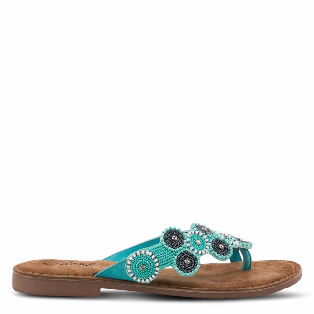 Spring Step Shoes Azura Mayra Women's Premium Leather Toe Loop Sandals Shoes by Spring Step Shoes – Don't Panic Shoes