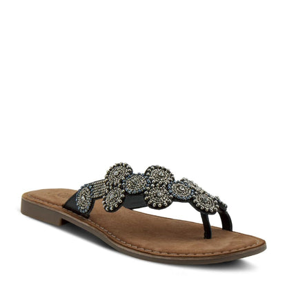 Spring Step Shoes Azura Mayra Women's Premium Leather Toe Loop Sandals Shoes by Spring Step Shoes – Don't Panic Shoes