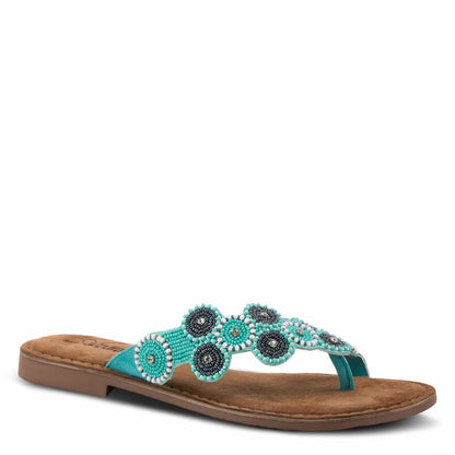 Spring Step Shoes Azura Mayra Women's Premium Leather Toe Loop Sandals Shoes by Spring Step Shoes – Don't Panic Shoes