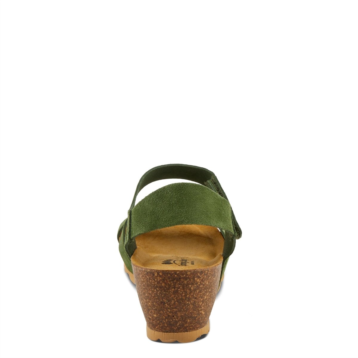 Spring Step ShoeS Babybell Women’s Suede Wedge Sandals 2" Heel Strappy Casual Sandals by Spring Step Shoes – Don't Panic Shoes