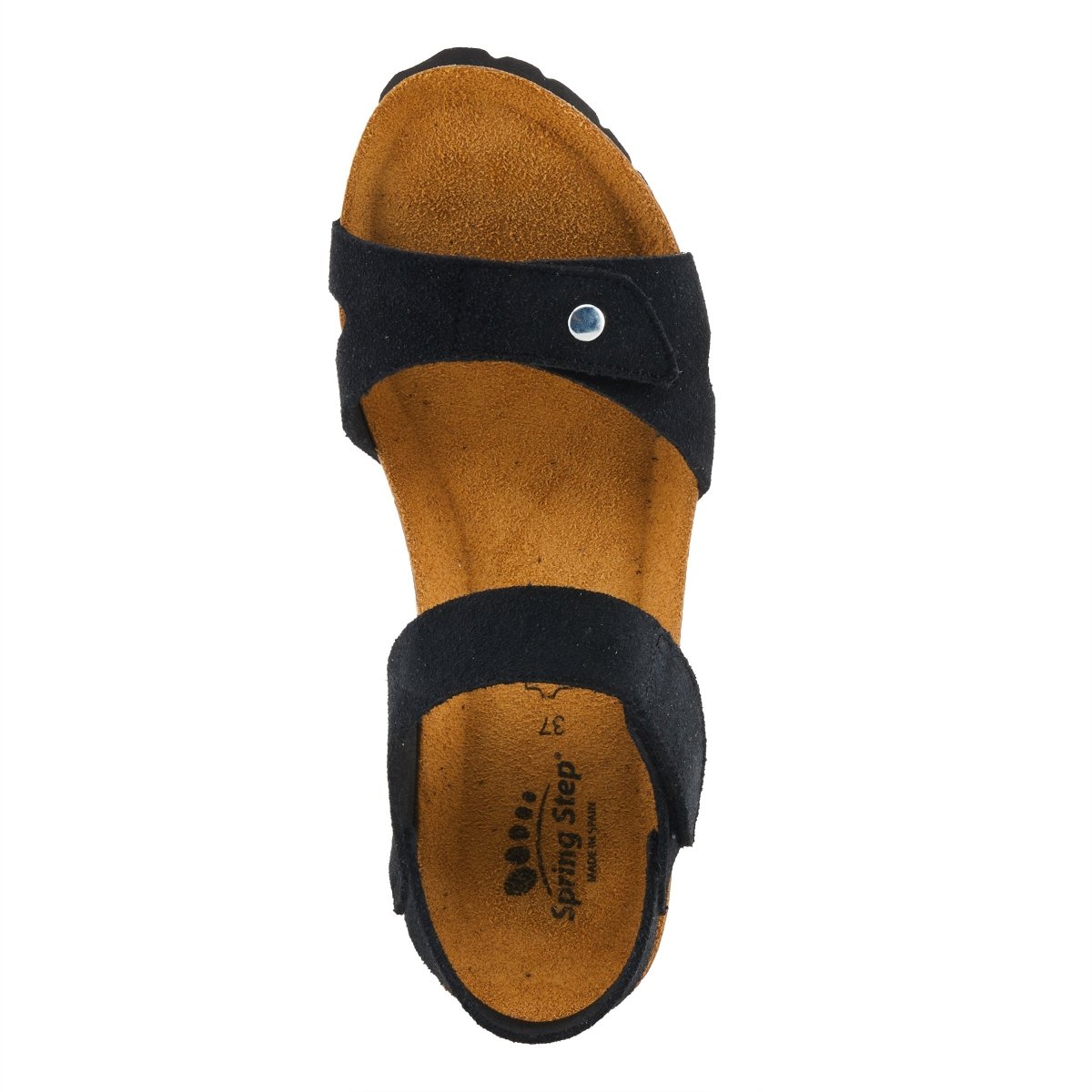 Spring Step ShoeS Babybell Women’s Suede Wedge Sandals 2" Heel Strappy Casual Sandals by Spring Step Shoes – Don't Panic Shoes