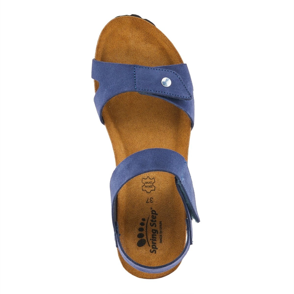 Spring Step ShoeS Babybell Women’s Suede Wedge Sandals 2" Heel Strappy Casual Sandals by Spring Step Shoes – Don't Panic Shoes