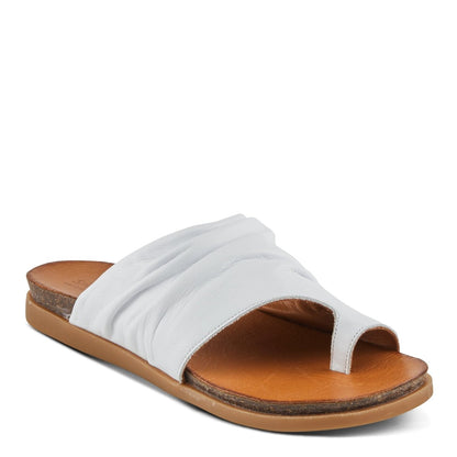 Spring Step ShoeS Bates Sandals Women’s Leather Slide 1" Heel Slides Casual Sandals by Spring Step Shoes – Don't Panic Shoes