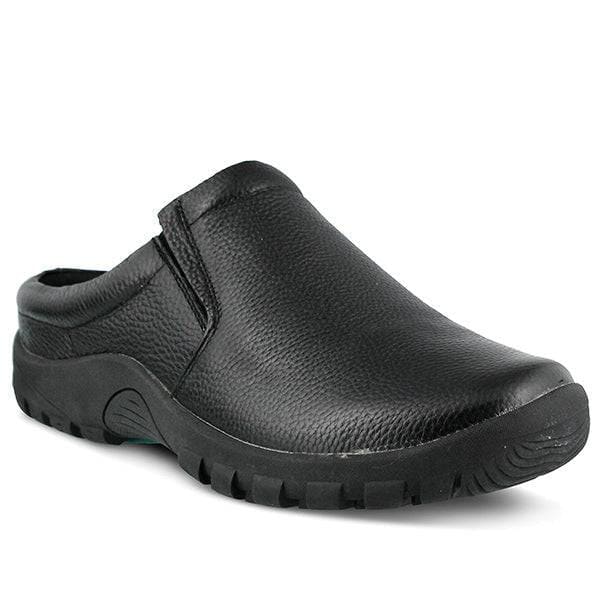 Spring Step Shoes Blaine Men's Black Leather Slip On Shoes Shoes by Spring Step Shoes – Don't Panic Shoes
