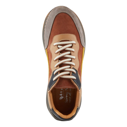 Spring Step Shoes Booker Women's Retro Style Leather And Suede Sneakers Sneakers by Spring Step Shoes – Don't Panic Shoes