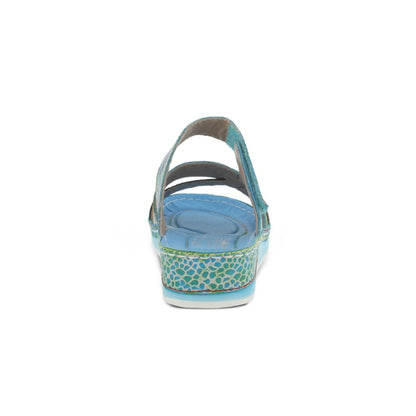 Spring Step Shoes Caiman Hand Painted Sandals Shoes by Spring Step Shoes – Don't Panic Shoes