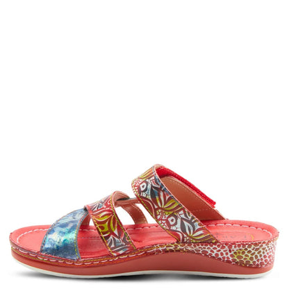 Spring Step Shoes Caiman Hand Painted Sandals Shoes by Spring Step Shoes – Don't Panic Shoes