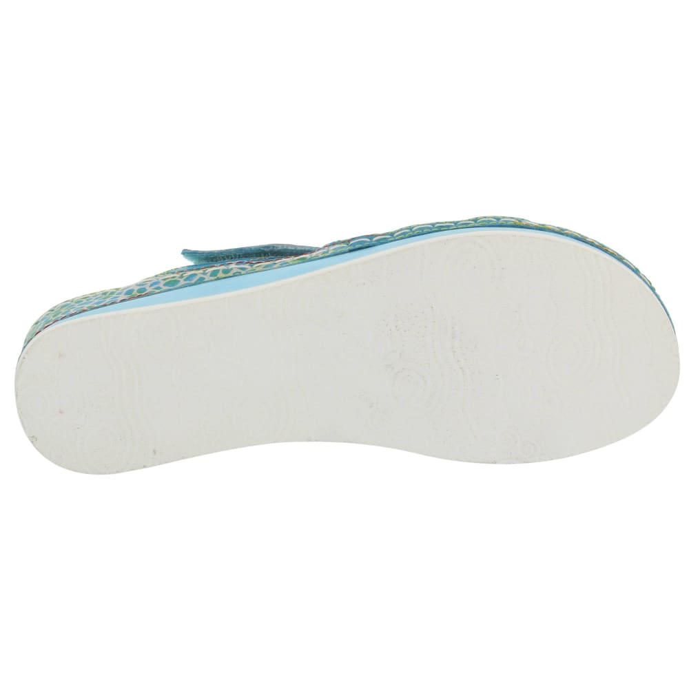 Spring Step Shoes Caiman Hand Painted Sandals Shoes by Spring Step Shoes – Don't Panic Shoes