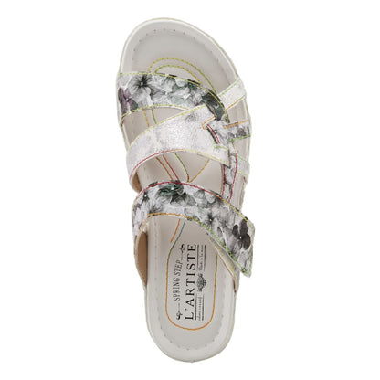 Spring Step Shoes Caiman Hand Painted Sandals Shoes by Spring Step Shoes – Don't Panic Shoes