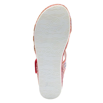 Spring Step Shoes Caiman Hand Painted Sandals Shoes by Spring Step Shoes – Don't Panic Shoes