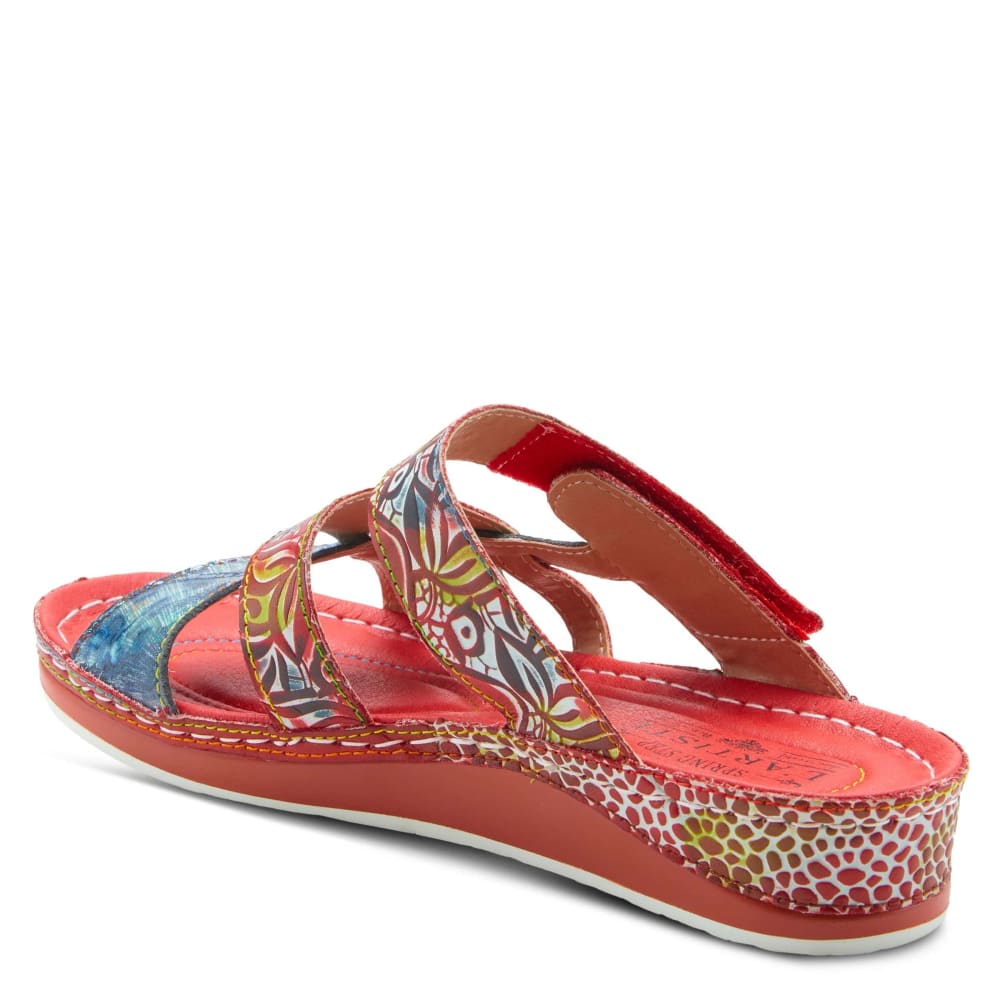 Spring Step Shoes Caiman Hand Painted Sandals Shoes by Spring Step Shoes – Don't Panic Shoes
