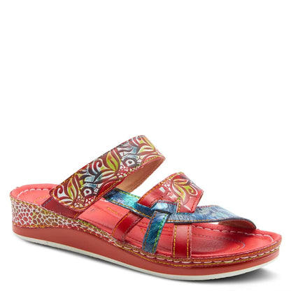 Spring Step Shoes Caiman Hand Painted Sandals Shoes by Spring Step Shoes – Don't Panic Shoes