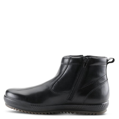 Spring Step Shoes Carter Men's Black Leather Ankle Boots Shoes by Spring Step Shoes – Don't Panic Shoes