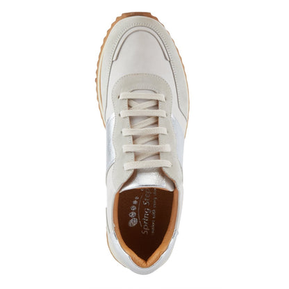 Spring Step Shoes Compter Women's Modern Fashion Leather And Suede Sneakers Sneakers by Spring Step Shoes – Don't Panic Shoes