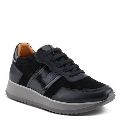 Spring Step Shoes Compter Women's Modern Fashion Leather And Suede Sneakers Sneakers by Spring Step Shoes – Don't Panic Shoes