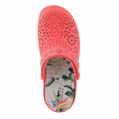 Spring Step Shoes Contigo Clogs Women's Perforated Tpr Slip On Clogs by Spring Step Shoes – Don't Panic Shoes