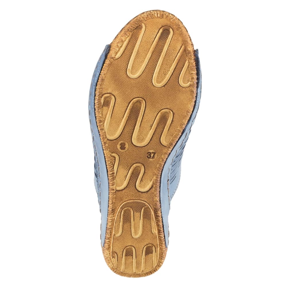 Spring Step Shoes Cunacena Leather Slide Sandal