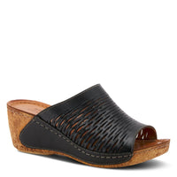 Thumbnail for Spring Step Shoes Cunacena Leather Slide Sandal