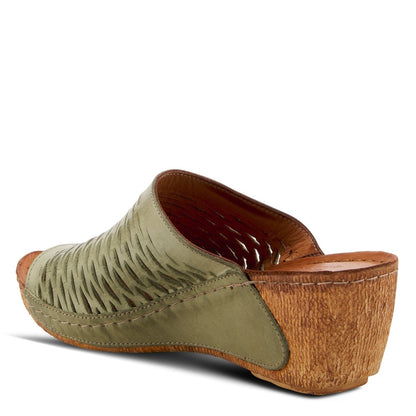 Spring Step ShoeS Cunacena Sandals Women’s Leather Wedge Sandals by Spring Step Shoes – Don't Panic Shoes