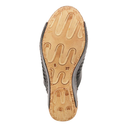 Spring Step Shoes Cunacena Women's Leather Slide Sandals Shoes by Spring Step Shoes – Don't Panic Shoes