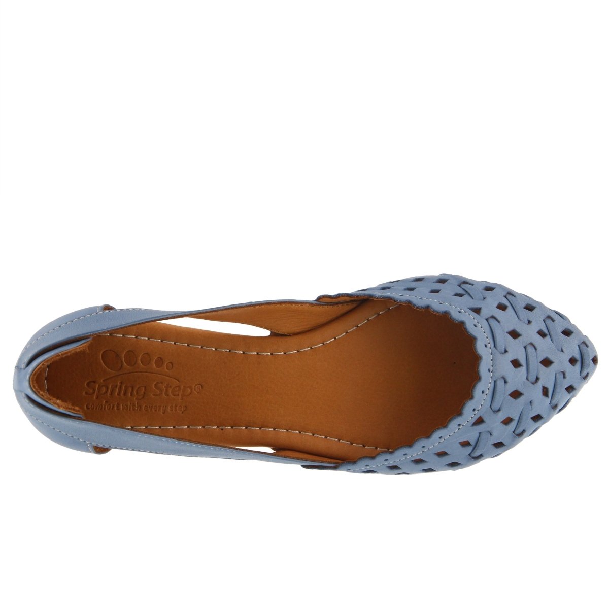 Spring Step Shoes Delorse Women's Leather D'orsay Slip On Shoes Slip - On Shoe by Spring Step Shoes – Don't Panic Shoes