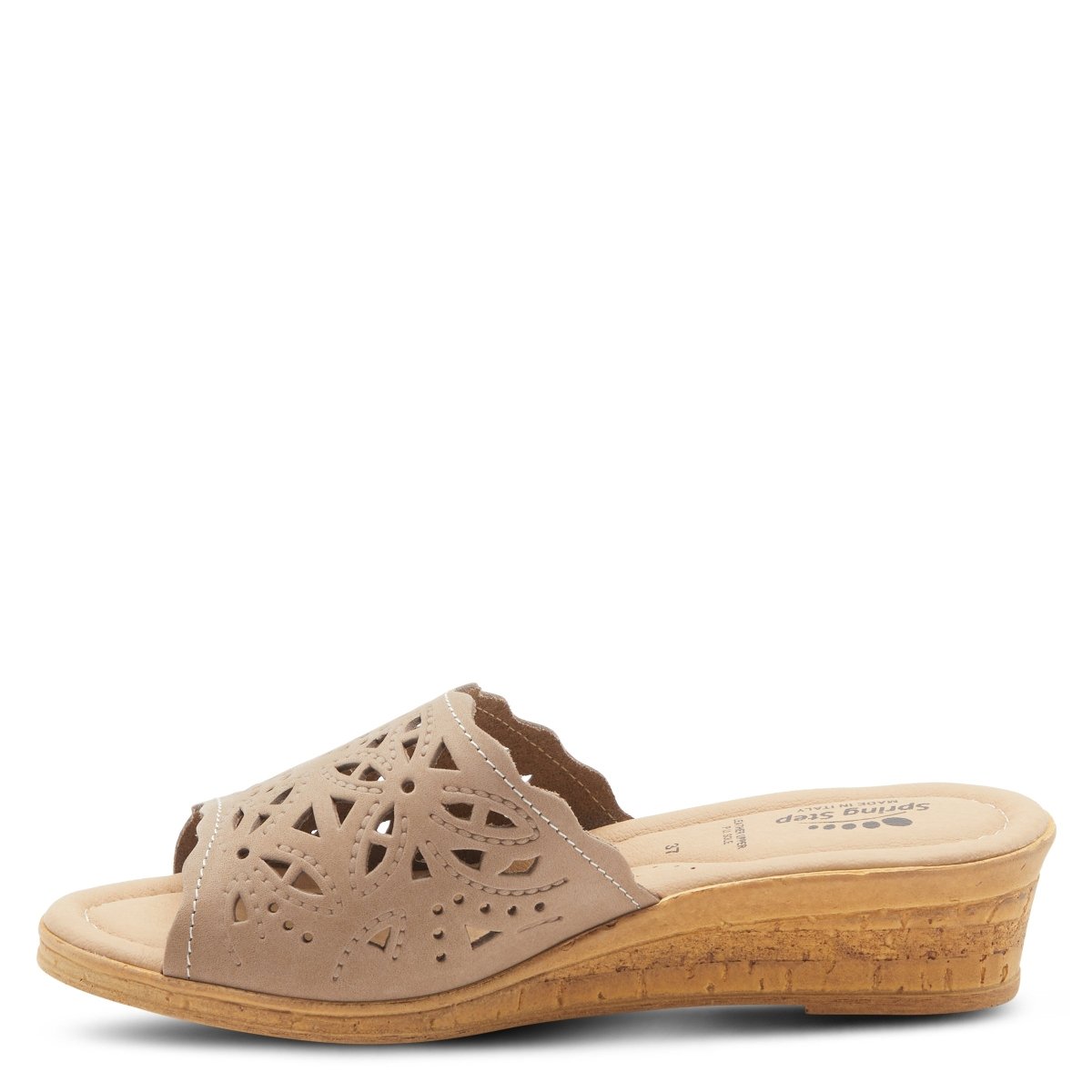 Spring Step ShoeS Estella Slide Sandal Women’s Leather Wedge Slide Sandals by Spring Step Shoes – Don't Panic Shoes