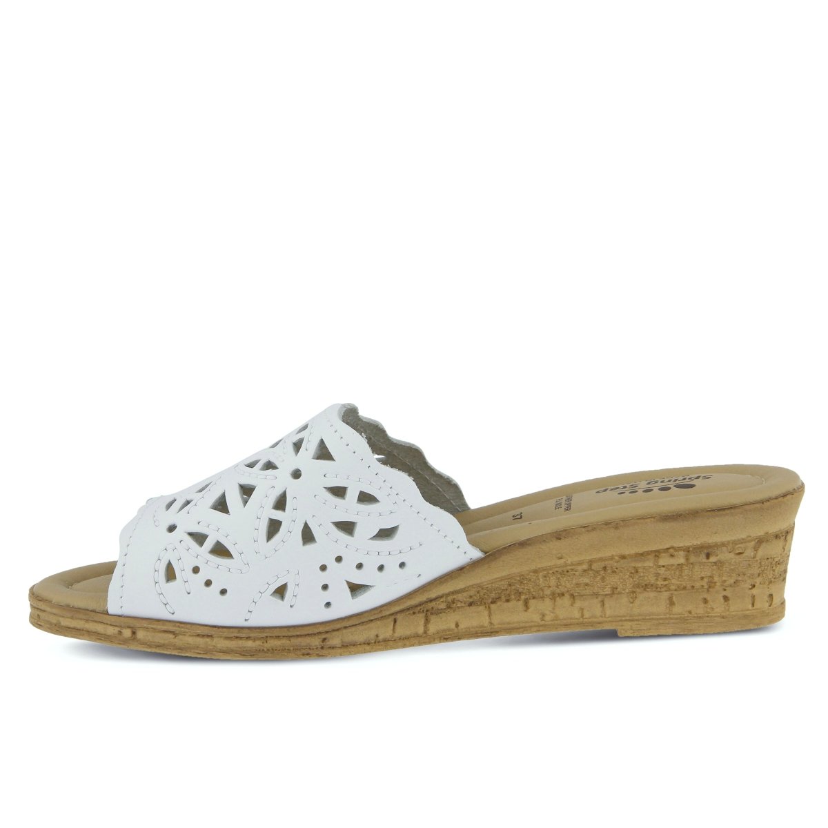 Spring Step ShoeS Estella Slide Sandal Women’s Leather Wedge Slide Sandals by Spring Step Shoes – Don't Panic Shoes