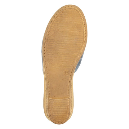 Spring Step ShoeS Estella Slide Sandal Women’s Leather Wedge Slide Sandals by Spring Step Shoes – Don't Panic Shoes