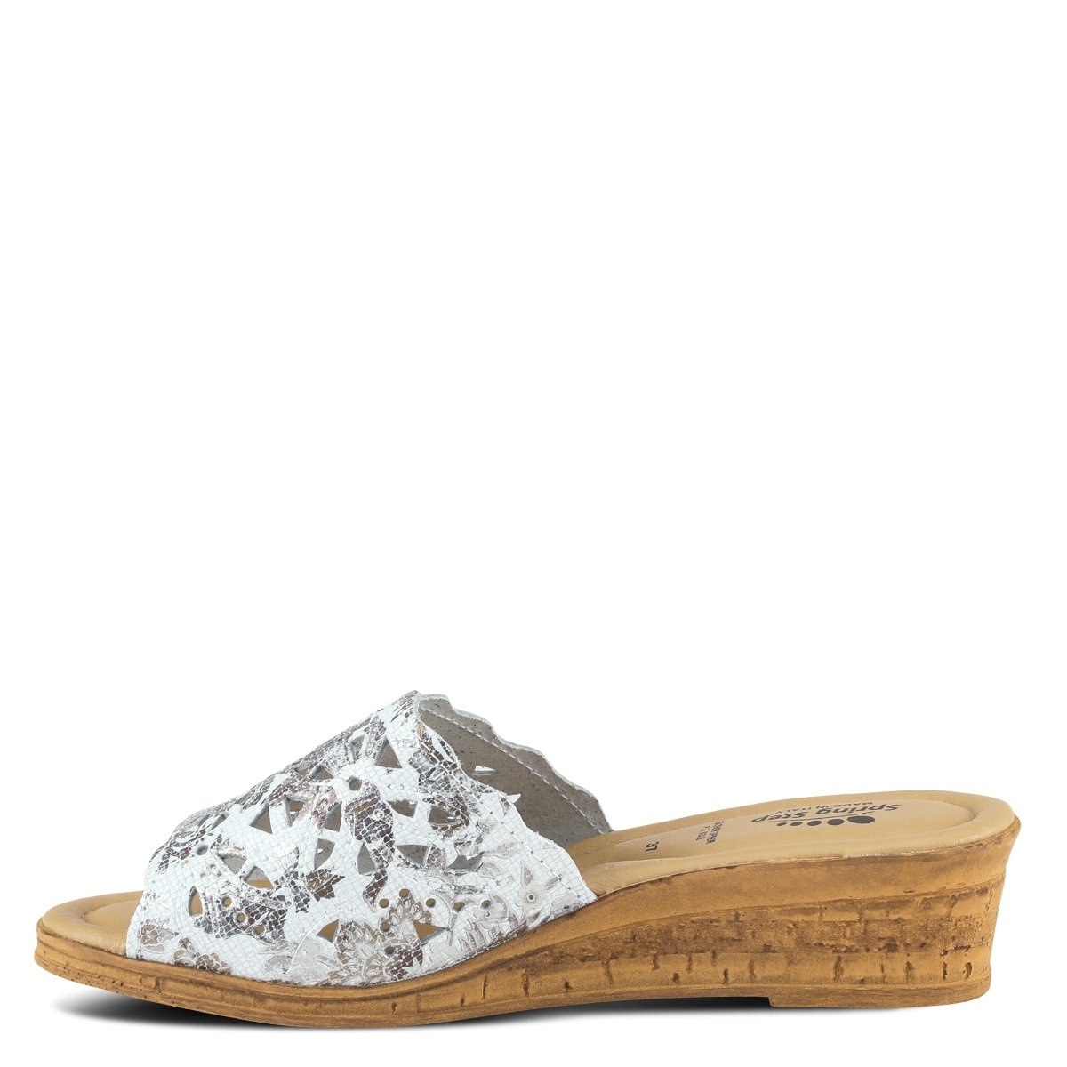 Spring Step ShoeS Estella Slide Sandal Women’s Leather Wedge Slide Sandals by Spring Step Shoes – Don't Panic Shoes