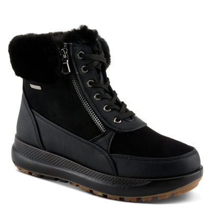 Spring Step Shoes Flexus Burrell Women's Leather Laceup Platform Boots Winter Casual Boots by Spring Step Shoes – Don't Panic Shoes