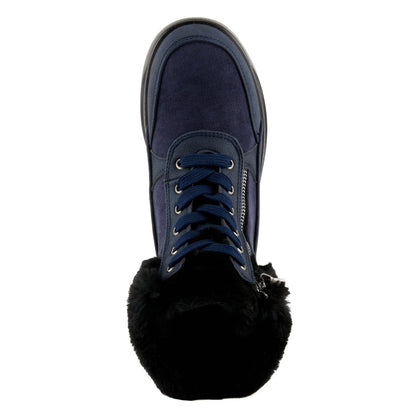 Spring Step Shoes Flexus Burrell Women's Leather Laceup Platform Boots Winter Casual Boots by Spring Step Shoes – Don't Panic Shoes