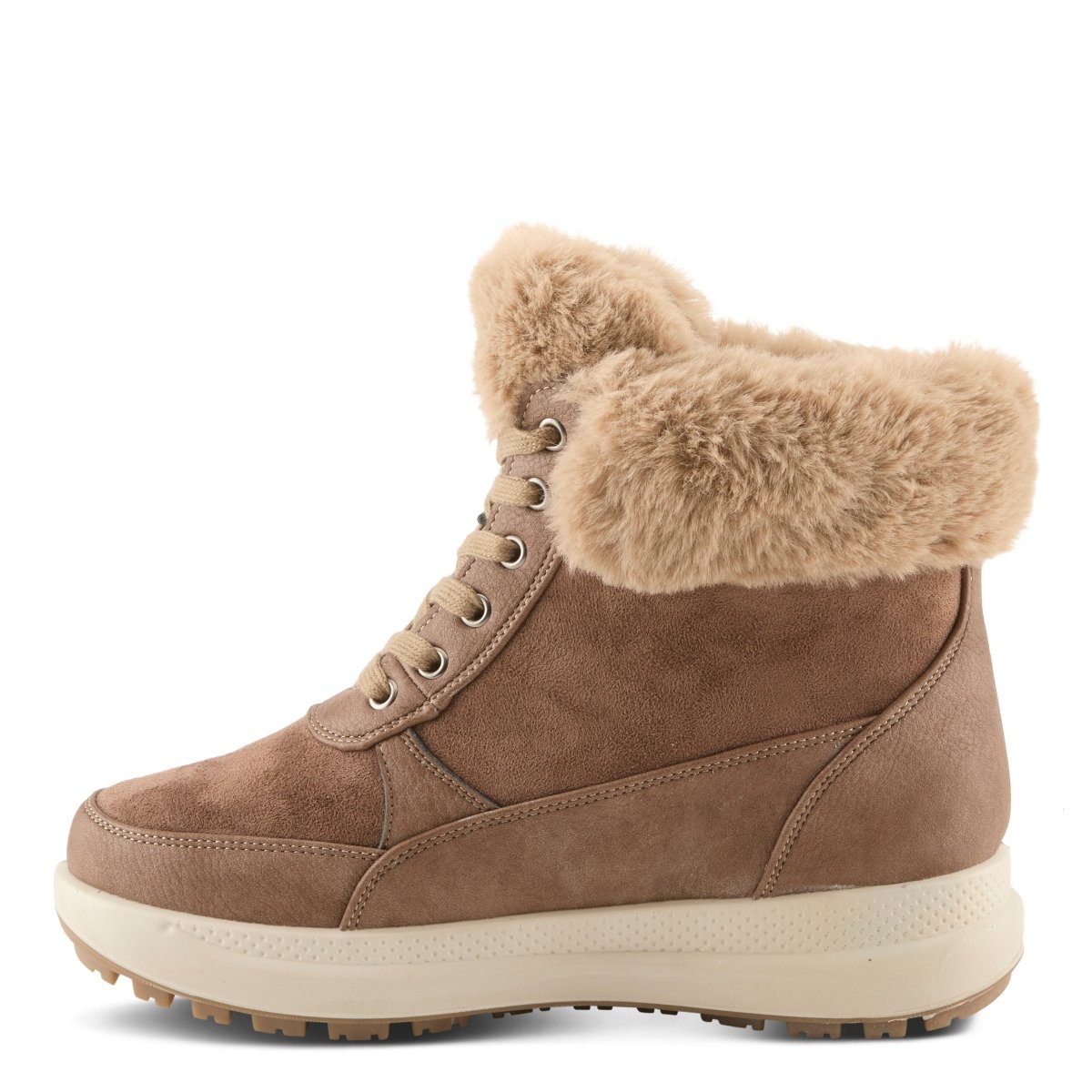 Spring Step Shoes Flexus Burrell Women's Leather Laceup Platform Boots Winter Casual Boots by Spring Step Shoes – Don't Panic Shoes