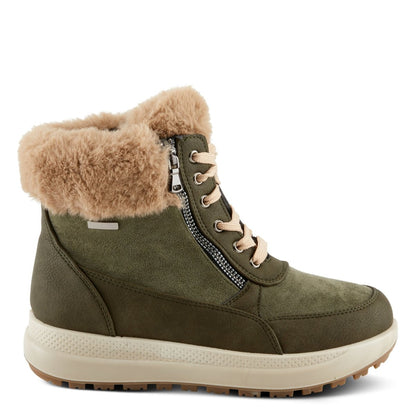 Spring Step Shoes Flexus Burrell Women's Leather Laceup Platform Boots Winter Casual Boots by Spring Step Shoes – Don't Panic Shoes