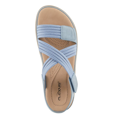 Spring Step ShoeS Flexus Crossbeam Sandals Women’s Leather Comfort 1.5" Slides Casual Sandals by Spring Step Shoes – Don't Panic Shoes